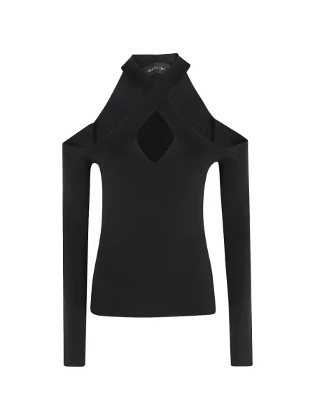 Top Federica Tosi czarny