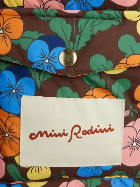 Dětska bunda Mini Rodini hnědá