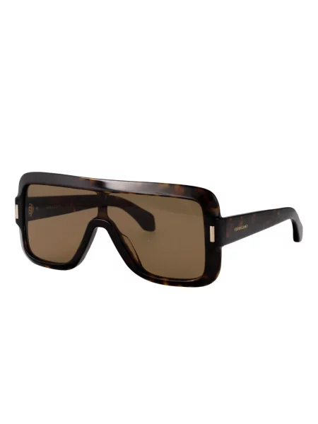 Ochelari de soare Ferragamo Eyewear maro