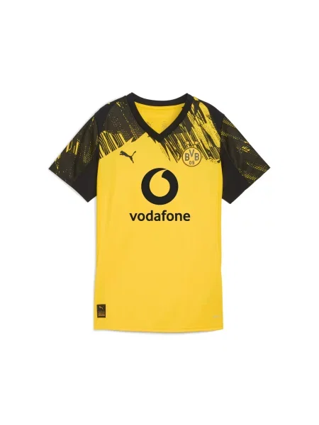 PUMA koszulka domowa Borussia Dortmund Sport Faster Żółty/Czarny M czarna