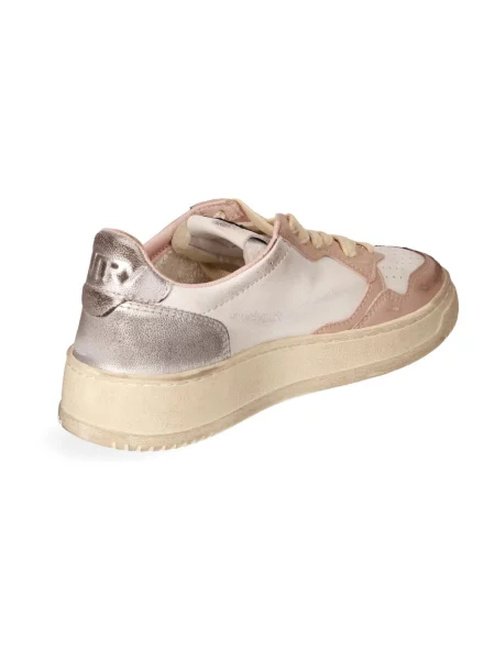 Sneakersy Autry skórzane retro białe
