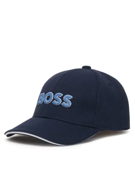 BOSS Czapka z daszkiem M granatowy