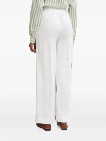 Pantaloni Benetton alb