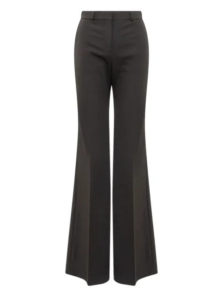 Spodnie Del Core dzwony czarne