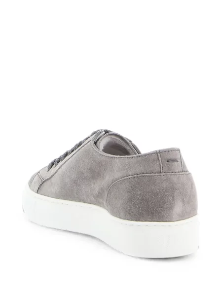 Fűzős szarvasbőr sneaker Doucal's szürke