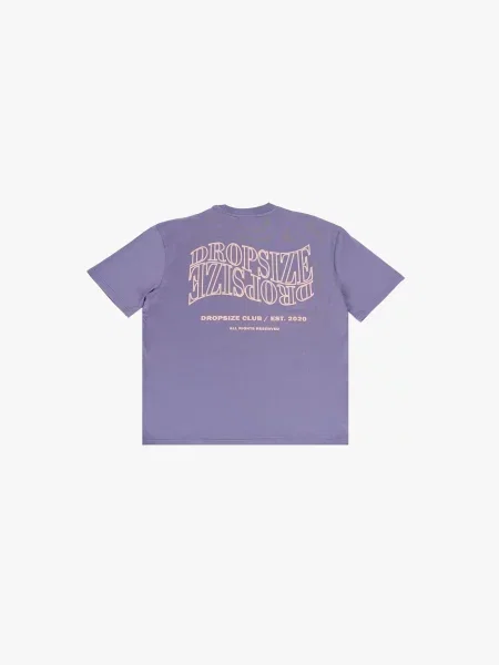 Dropsize Póló / lila bézs