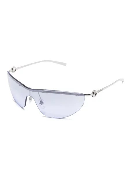 Sluneční brýle Gucci Eyewear stříbrné
