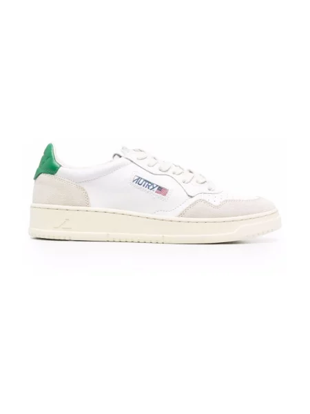 Sneakers Autry Medalist Low Man Leat/ Suede Wht/ Amaz EUR 45 białe