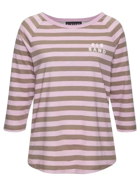 Elbsand Tricou mov liliachiu / deschis roz