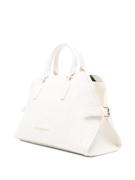 Mała torba Ermanno Firenze z autografem biała