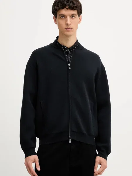 Armani Exchange cardigan bleumarin