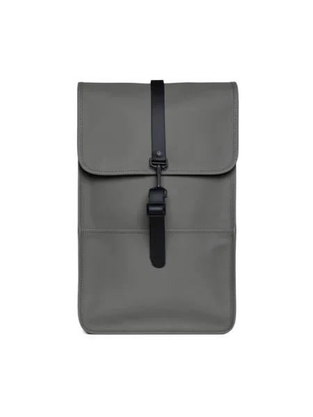 Раница Rains Backpacks голям с изчистен дизайн сиво