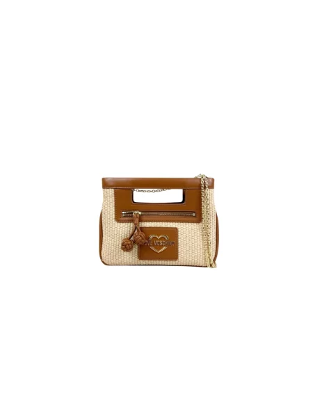 Torebka Love Moschino beżowa