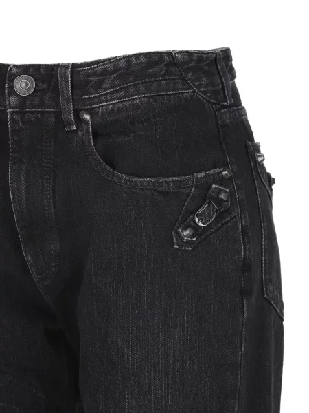 Παντελόνι Balenciaga με αγκράφα με καρφιά μαύρο