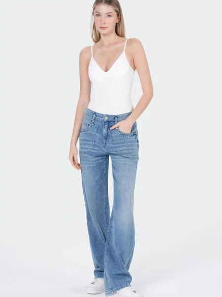 M.O.D MIRACLE OF DENIM Jeans albastru