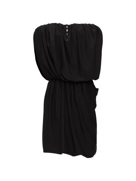 Rochie mini Magda Butrym drapată negru