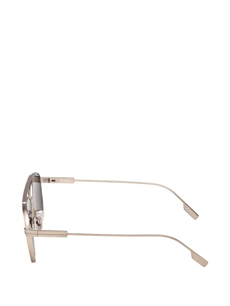 Ochelari de soare Zegna maro
