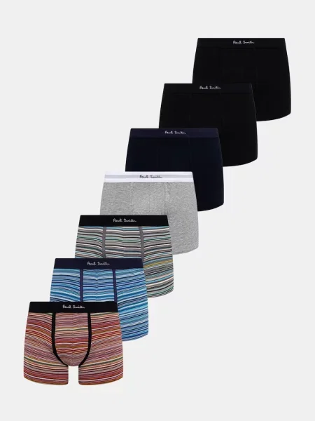 Paul Smith férfi boxeralsó 7 PACK MIX SIGN csomag