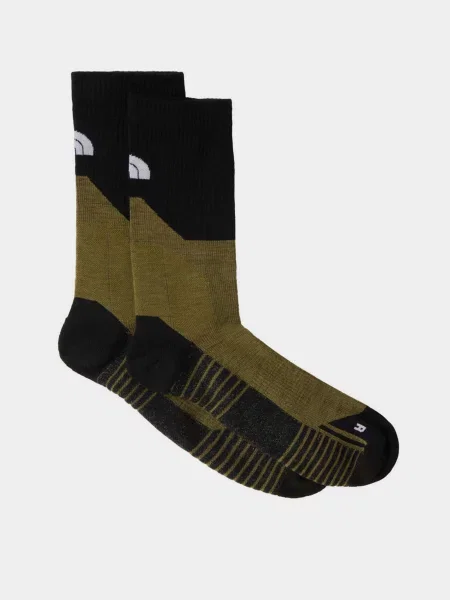 Vans HIKING CREW SOCK Шкарпетки Унісекс Вовна/поліамід коричневий