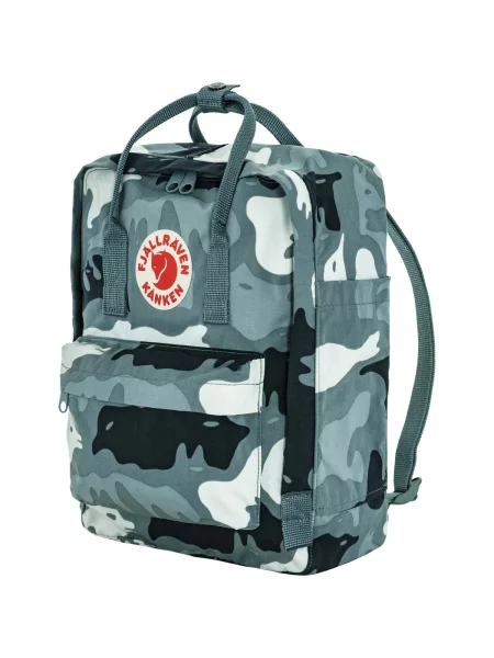 Mestský batoh Fjällräven Kanken Graphics 16 l nimbus blue/hidden animals modrá