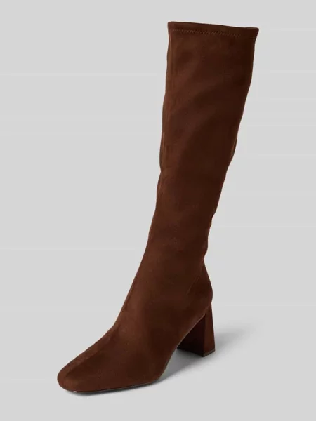 Steve Madden kozaki Holly na słupku brązowy
