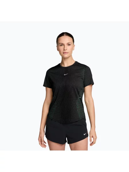 Tricou de alergare pentru femei Nike Swift Aero-Fit black/light green spark negru