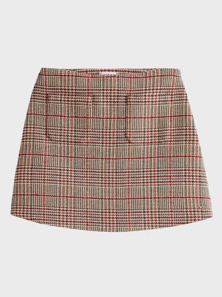 Картата спідниця Tommy Hilfiger