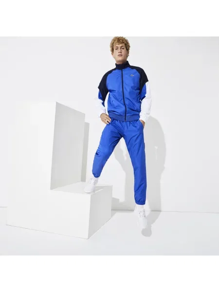 Костюмный спортивный костюм Lacoste.com синий