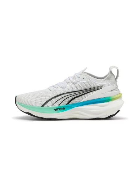 Női futócipő PUMA ForeverRun Nitro 2 puma white/mint melt. Méret: 37 EU fekete