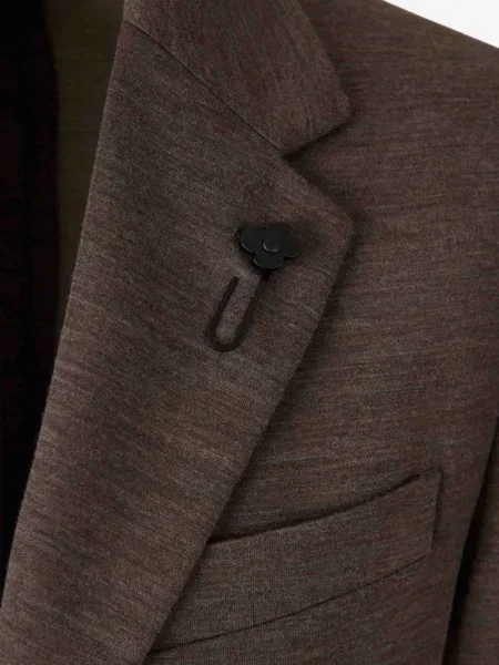 Sacou Lardini de lână maro