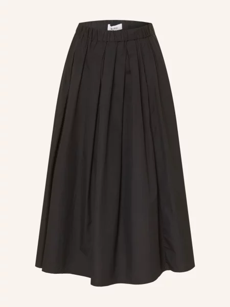 Stylein Skládaná Sukně Jorina černá