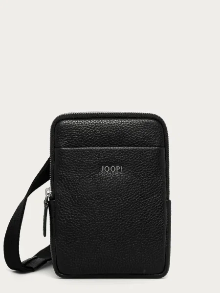 Joop! Малка кожена чанта черно