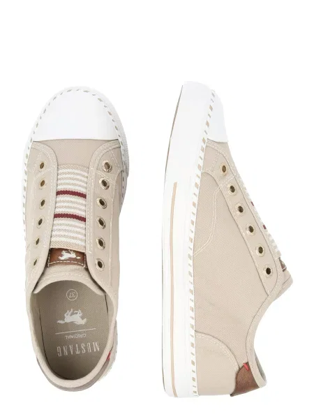 Pantofi Mustang bej