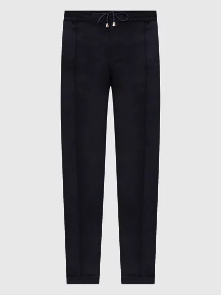 Шерстяные брюки Doriani Cashmere синие