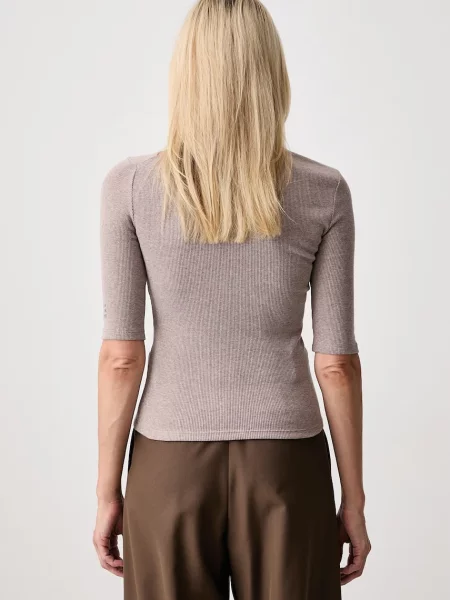 Sweter Mm6 Maison Margiela beżowy