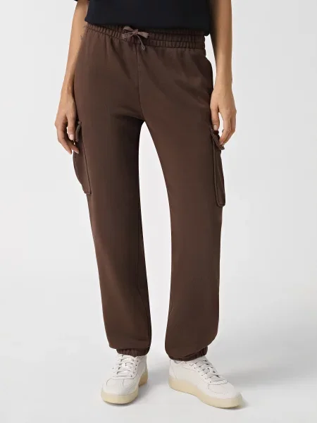 Карго Napapijri M-Castor бавовна/поліестер коричневий