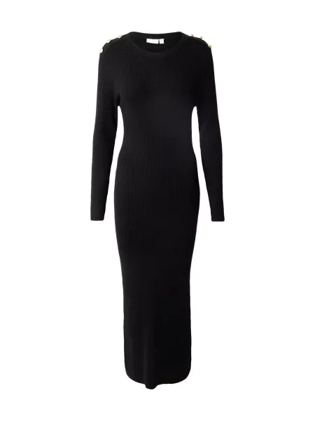 VILA Rochie tricotat negru