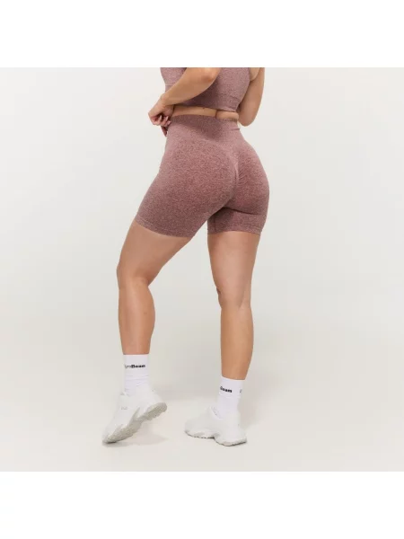 Szorty fitness bezszwowe FLO fioletowe