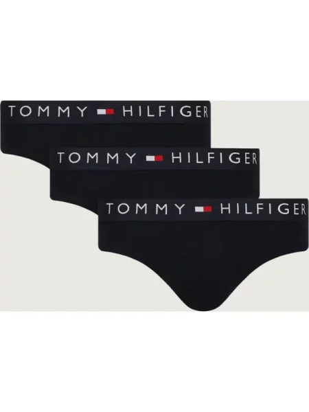 Tommy Hilfiger 3 db-os bugyi szett fekete