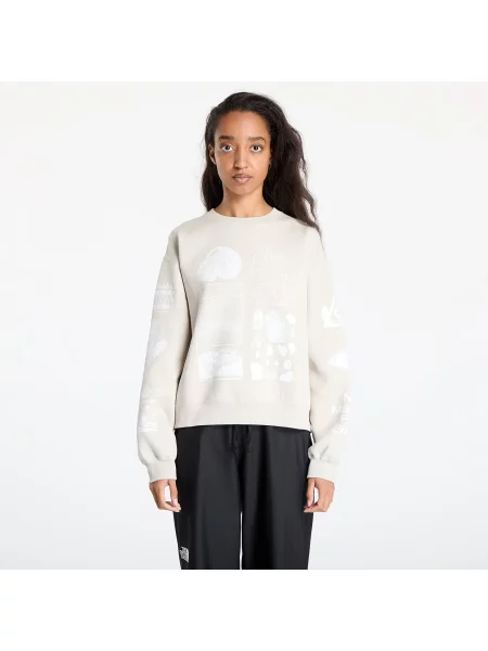 Суитшърт Nike ACG "Tuff Fleece" Therma-FIT Repel Crew-Neck Sweatshirt Lt Orewood Brn/ Summit White S бяло