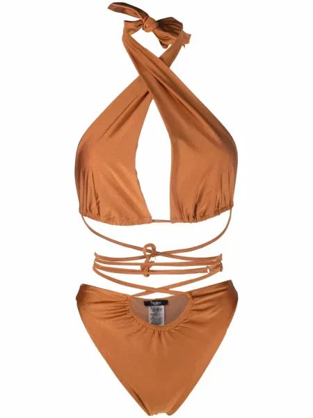 Strój kąpielowy Noire Swimwear z dekoltem halter na ramiączkach