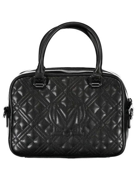 Pisemska torbica Love Moschino črna