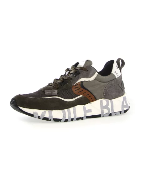 Sneakersy Voile Blanche zamszowe zielone