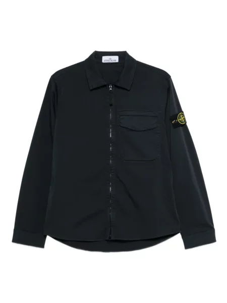 Риза Stone Island камъни синьо
