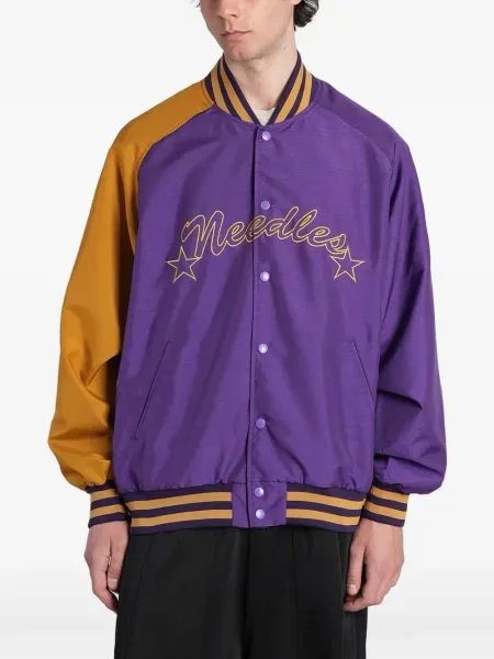 Geacă bomber Needles cu broderie violet