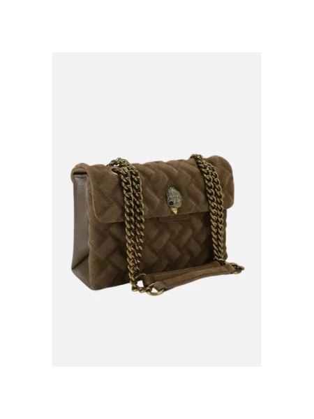 Torebka crossbody Kurt Geiger brązowa