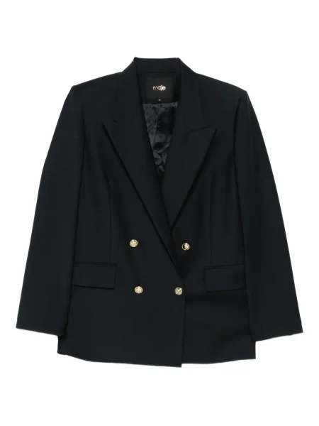 Marynarka Maje dwurzędowa niebieska