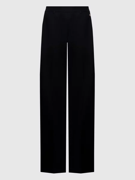Расклешенные брюки Twinset черные