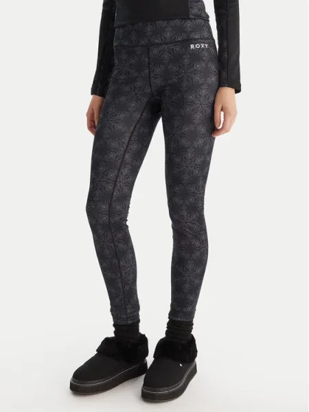 Roxy Lenjerie de corp termoactivă partea de jos Daybreak Brushed negru