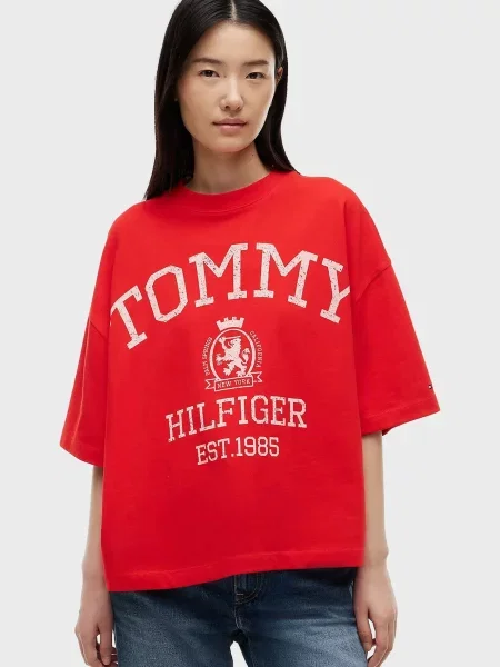 Футболка Tommy Hilfiger красная